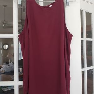 Sleeveless top size XL
